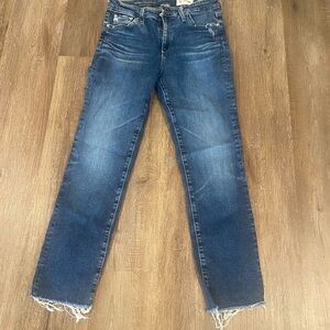 AG Mari Raw Hem jeans